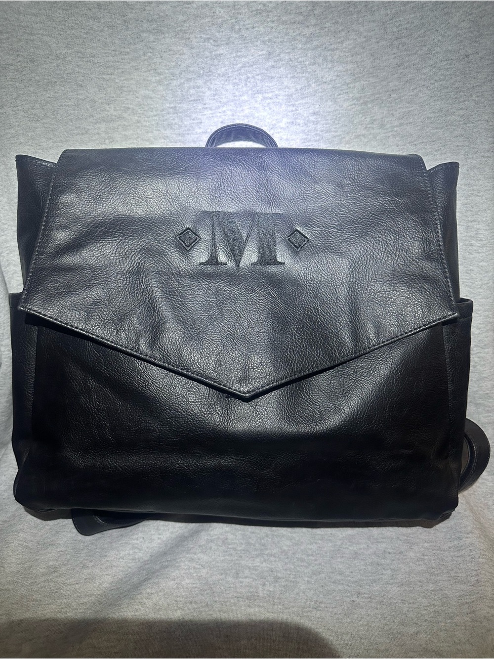 Thirty-One, Black Monogram Backpack, Magnetic Closure